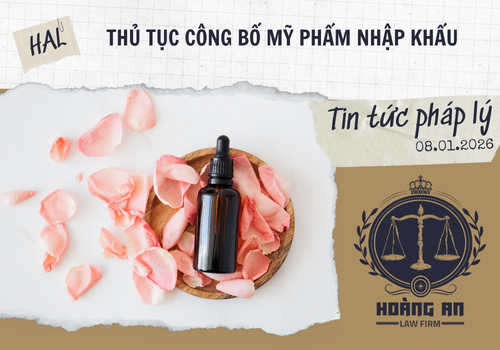 Thủ Tục Công Bố Mỹ Phẩm Nhập Khẩu